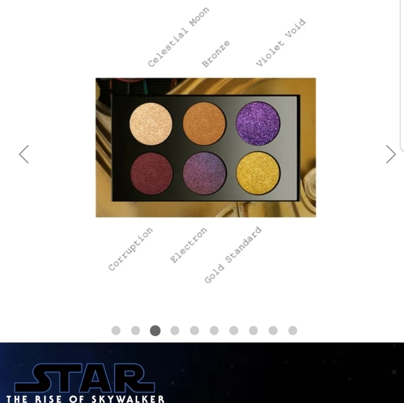 🌠🌟Pat McGrath Galactic Gold Palette Star Wars - Picture 7 of 7